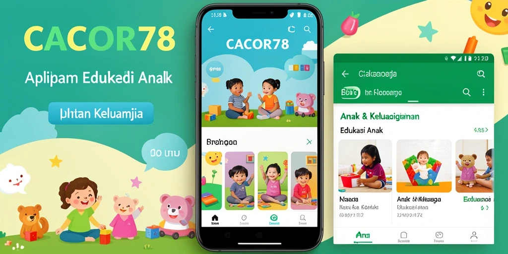 Tampilan antarmuka aplikasi CACOR78 yang menarik dan interaktif.