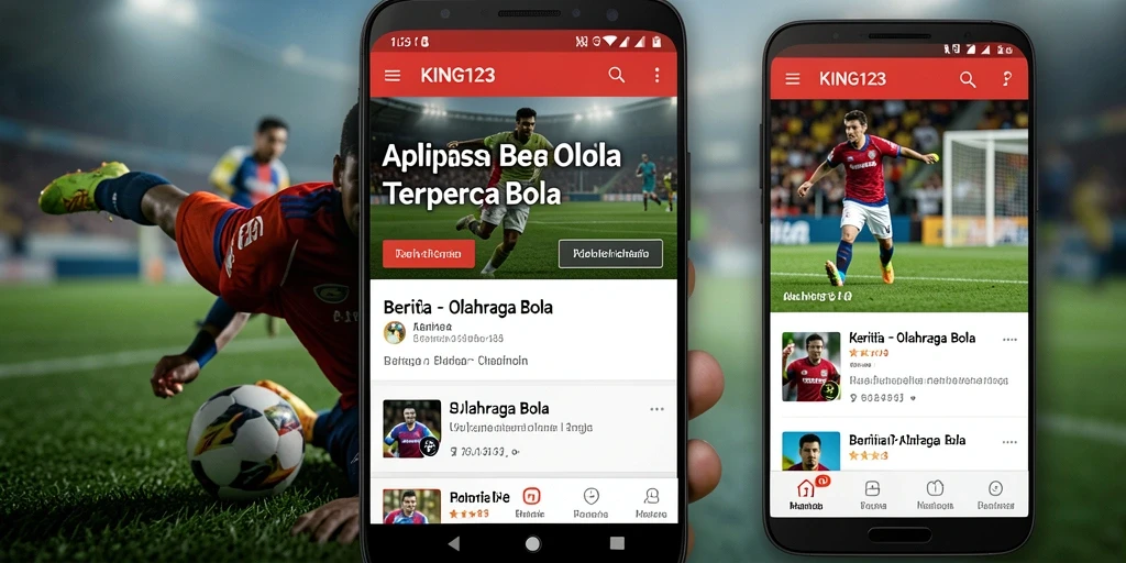 Tampilan antarmuka KING123 yang praktis dan informatif.
