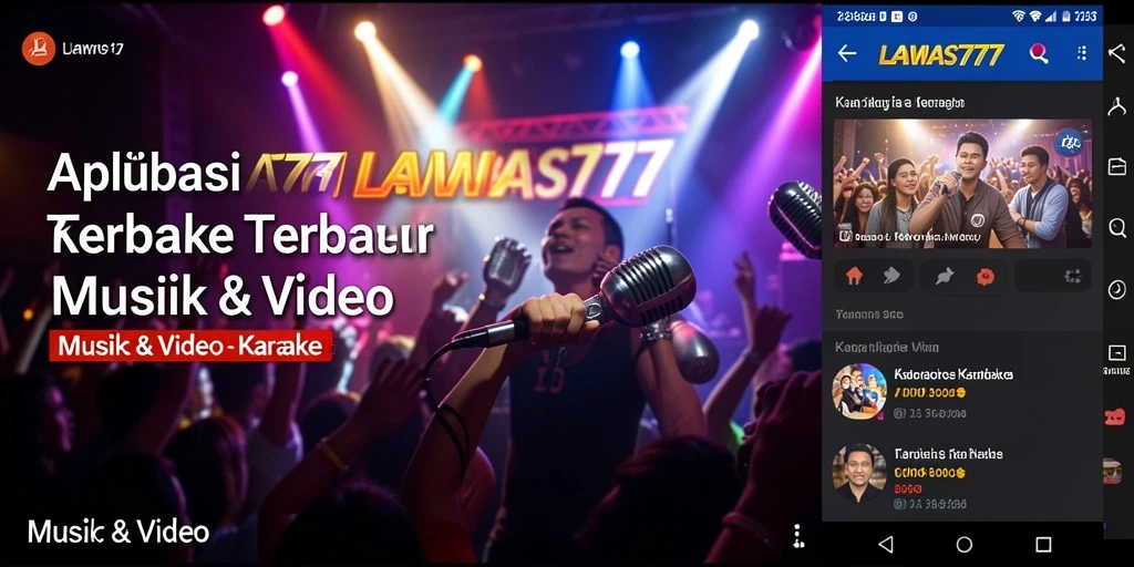 Tampilan antarmuka LAWAS777 yang intuitif dan menarik untuk Karaoke.