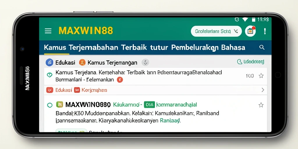 Tampilan antarmuka MAXWIN88 yang bersih dan sederhana.