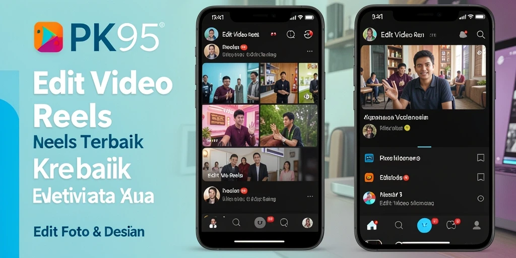 Tampilan antarmuka pengguna PK95 yang intuitif dan menarik.